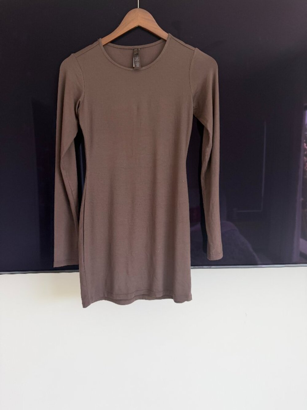 SKIMS Smooth Layers Crewneck Mini Dress